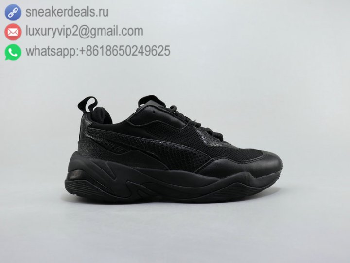 Puma Platform Trace Retro Unisex Sneakers All Black Size 35.5-44